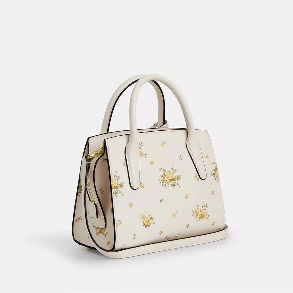 Coach Andrea Carryall Bag With Floral Print - Picture 2 of 6